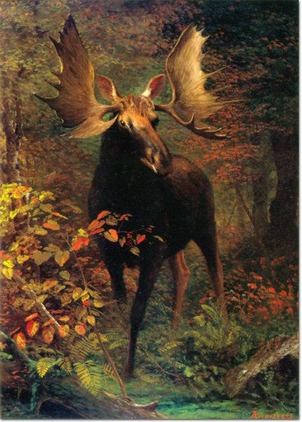 Albert Bierstadt In the Forest oil painting image